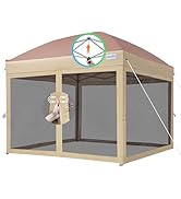 Amazon.com : Quictent 8'x8' Pop up Screened Canopy Tent with